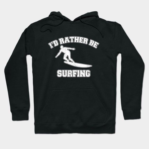 I'd rather be surfing Hoodie by LunaMay